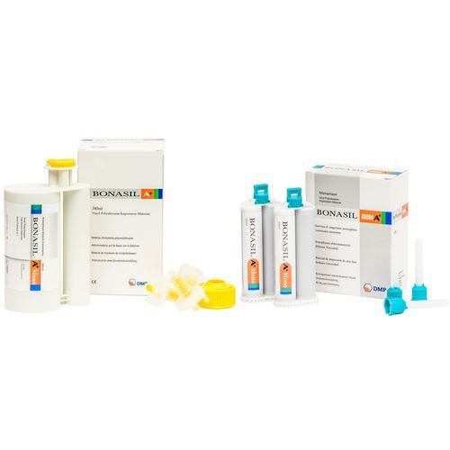 Material dental de vinilo polisiloxano - Bonasil A+ Mono - DMP - para moldes para impresiones dentales / para inlays dentales / para onlays dentales