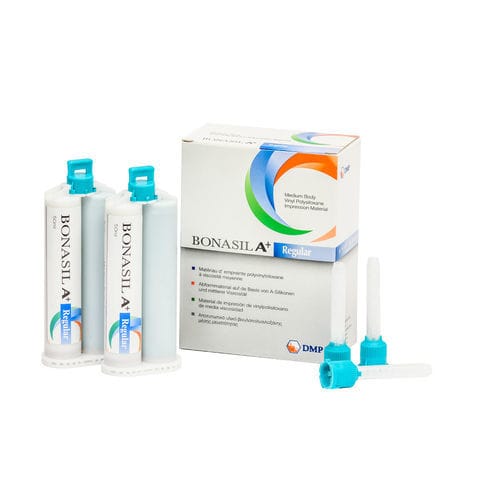 Material dental de vinilo polisiloxano - Bonasil A+ Regular - DMP - para inlays dentales / para onlays dentales / para corona