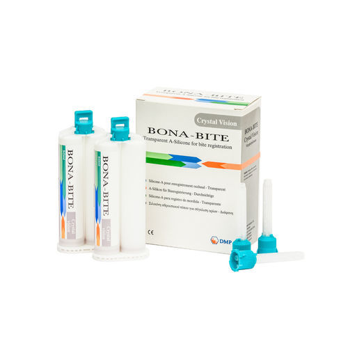 Material dental de vinilo polisiloxano - Bona-Bite Crystal Vision - DMP - para moldes para impresiones dentales / transparente