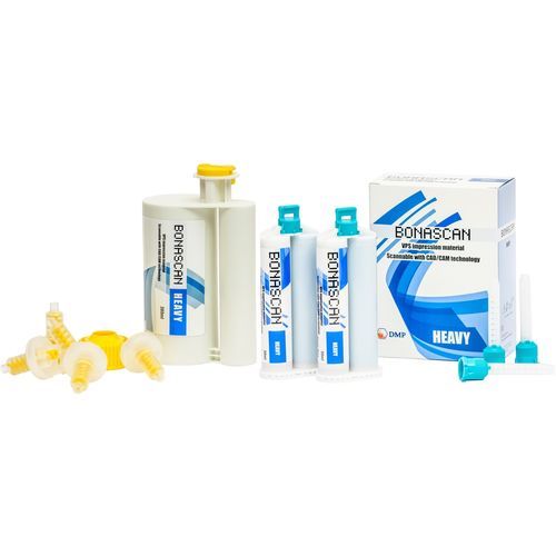 Material dental de vinilo polisiloxano - BONASCAN Heavy - DMP - para moldes para impresiones dentales / para inlays dentales / para onlays dentales