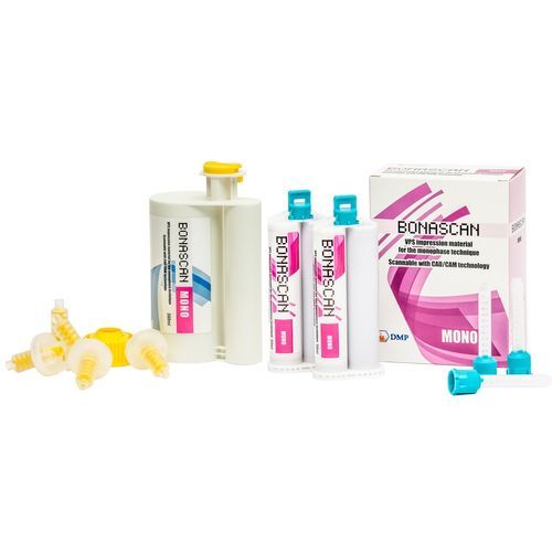 Material dental de vinilo polisiloxano - BONASCAN Mono - DMP - para moldes para impresiones dentales / para inlays dentales / para onlays dentales