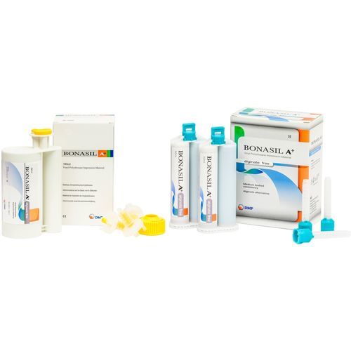 Material dental de vinilo polisiloxano - Bonasil A+ - DMP - para moldes para impresiones dentales / para modelo anatómico / ortodóntico