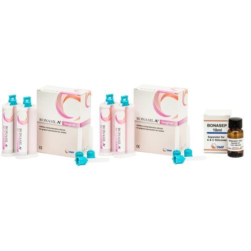 Material dental de vinilo polisiloxano - BONASIL A+ Gingival  - DMP - para restauración dental / para laboratorio dental / gingival
