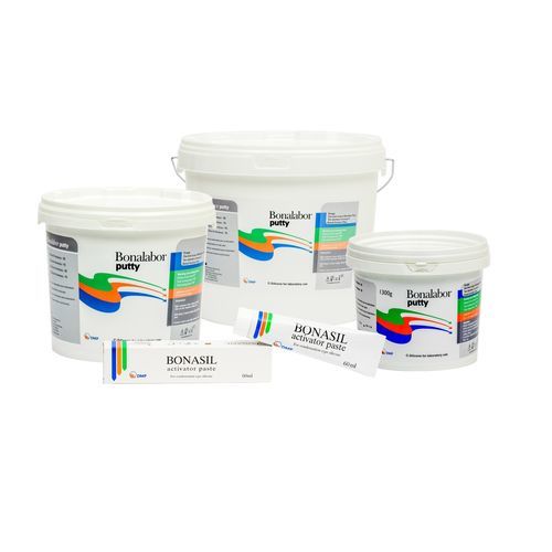 Material dental de silicona - BONALABOR Putty - DMP - para moldes para impresiones dentales / de fundición / para laboratorio dental