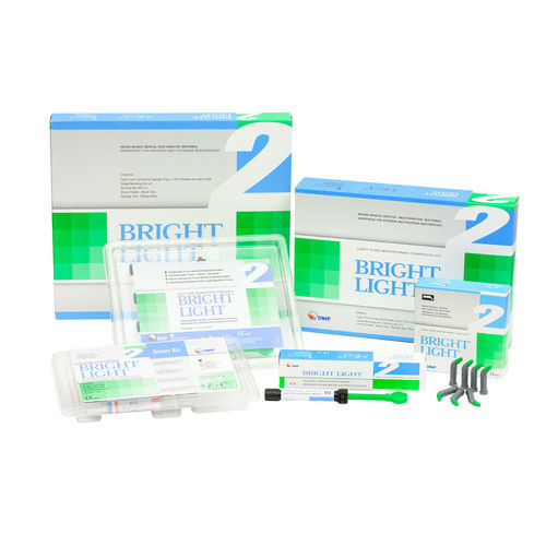 Material dental de composite - Bright Light - DMP - para restauración dental / para carillas dentales / para dientes posteriores