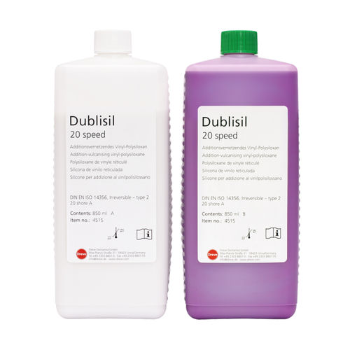 Material dental de silicona - Dublisil® 20 speed - Dreve Dentamid GmbH   - de duplicado / de fresado