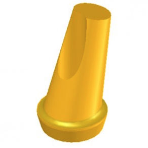 Pilar para implante de titanio - MAT50-15 - EASY SYSTEM IMPLANT - externo / en ángulo