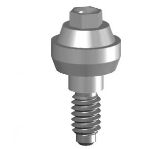 Pilar para implante de titanio - PCV41-48-HI - EASY SYSTEM IMPLANT - interno / recto / de tornillo