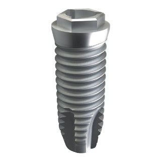 Implante dental cilíndrico - Hexcel-S - EASY SYSTEM IMPLANT - de titanio / hexágono externo