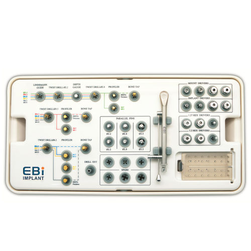 Kit de instrumentos para implantología dental - EBI's - EBI Inc.  