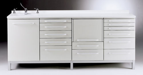Armario para ordenar - BIJOU - edarredo. - para instrumental dental / para clínica dental / con fregadero