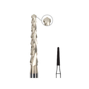 Fresa para odontología - C162AAC series - Edenta - de carburo de tungsteno / de corte