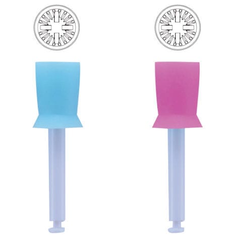 Fresa para odontología - 246RA-100 - Edenta - de diamante / de pulido / para contraángulo