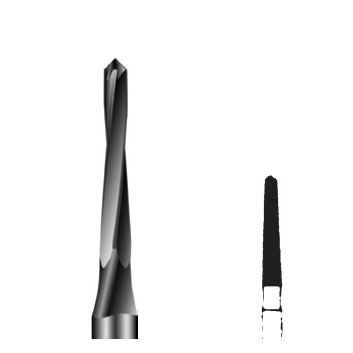 Fresa para cirugía dental - RF161  - Edenta - universal / de acero inoxidable