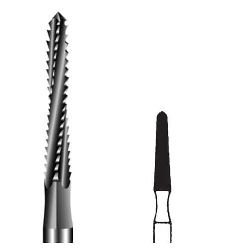 Fresa para cirugía dental - RF166  - Edenta - universal / de acero inoxidable