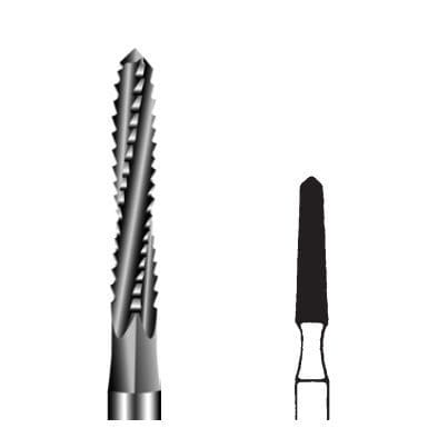 Fresa para cirugía dental - RF167 - Edenta - universal / de acero inoxidable