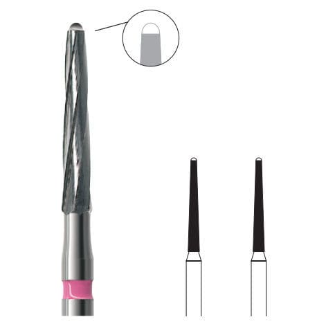 Fresa endodóntica - H152 - Edenta - de acero inoxidable / cónica