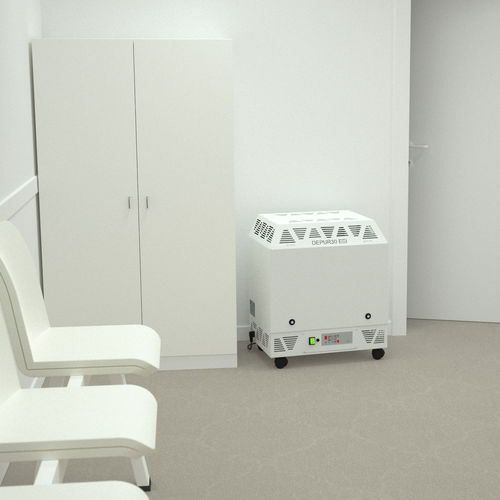 Purificador de aire compacto - DEPUR30 - ERIO - móvil / UVC / con módulo de ionización