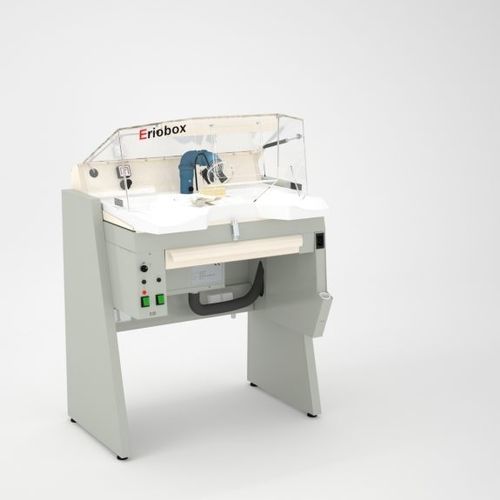 Puesto de trabajo para laboratorio dental con campana - ERIOBOX - ERIO - automático