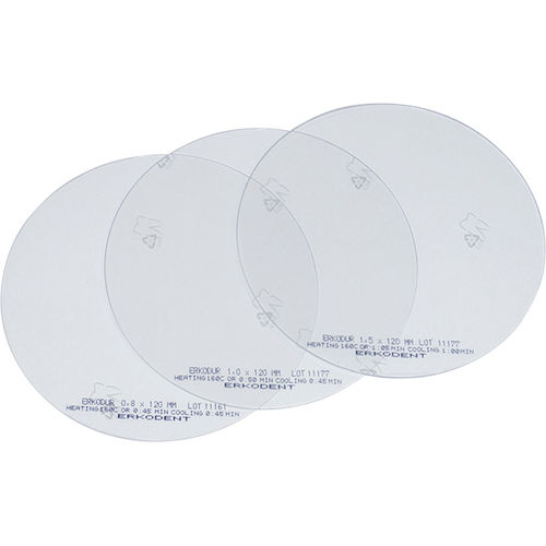 Material dental de fibra acrílica - Erkodur - ERKODENT Erich Kopp - para restauración dental / para férulas terapéuticas / biocompatible