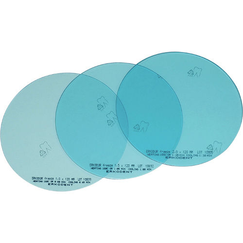 Material dental de fibra acrílica - Erkodur freeze - ERKODENT Erich Kopp - para férulas terapéuticas / transparente / biocompatible