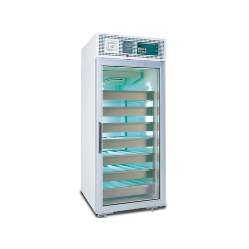 Refrigerador de farmacia - BPR-700  - Hanshin Medical - de tipo armario / con 1 puerta / con puerta de cristal