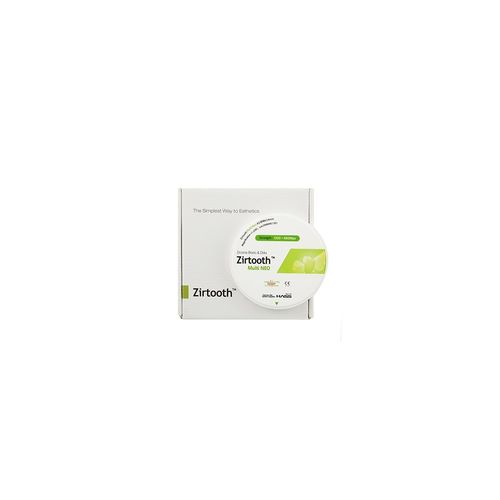 Material dental de circona - Zirtooth™ Multi NEO - HASS CORP   - para restauración dental / CAD CAM / para corona
