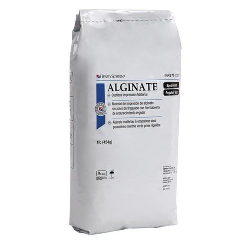 Material dental de alginato - 5701327  - Henry Schein - para moldes para impresiones dentales / blanco