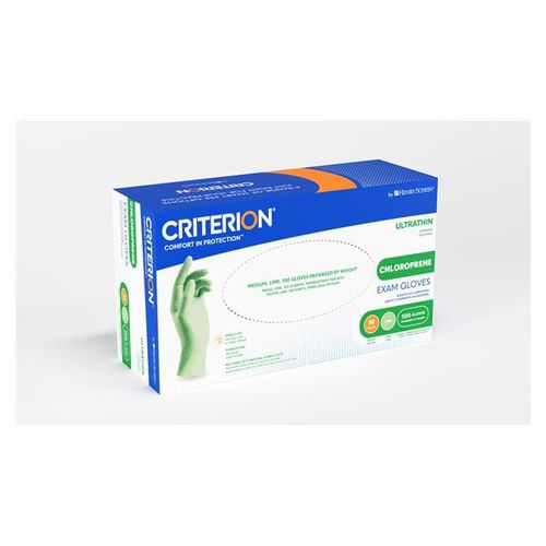 Guante de cloropreno - Criterion  - Henry Schein - de reconocimiento / con polvo / no estéril