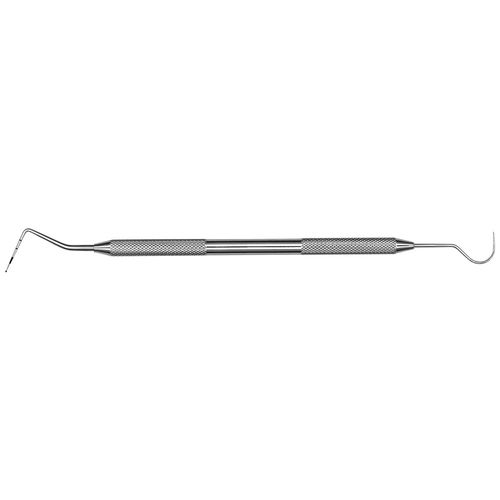 Sonda de diagnóstico dental - XP23/11.5B - Hu-Friedy - doble / con código de color / de acero inoxidable