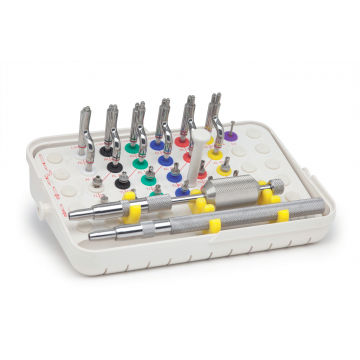 Kit de instrumentos para implantología dental - Osteosinus - IDI - para elevación del seno