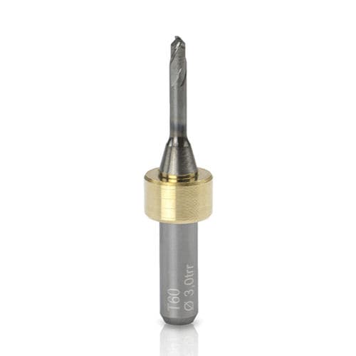Fresa para odontología - T60 - imes-icore GmbH - de metal / de fresado / corta