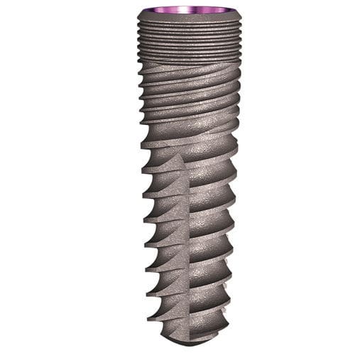 Implante dental cónico - InterActive™ - Implant Direct Europe - de titanio / hexágono interno / recto