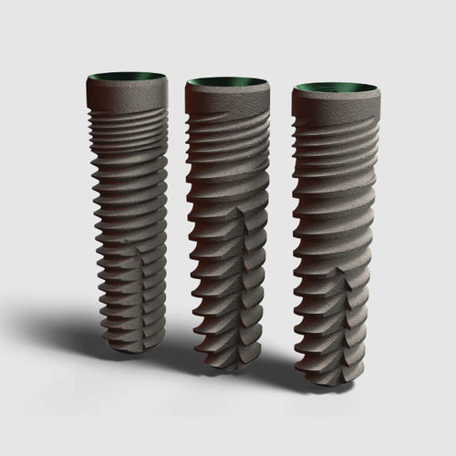 Implante dental cilíndrico - Legacy™1 - Implant Direct Europe - de titanio / cónico / hexágono interno