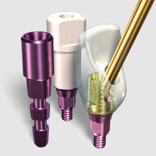 Pilar para implante de titanio - SMARTbase™ - Implant Direct Europe - hexágono interno / recto / CAD CAM