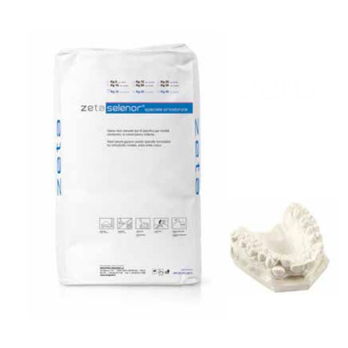 Kit de material dental de yeso - zeta selenor speciale ortodonzia - INDUSTRIA ZINGARDI SRL   - ortodóntico / para laboratorio dental / en polvo