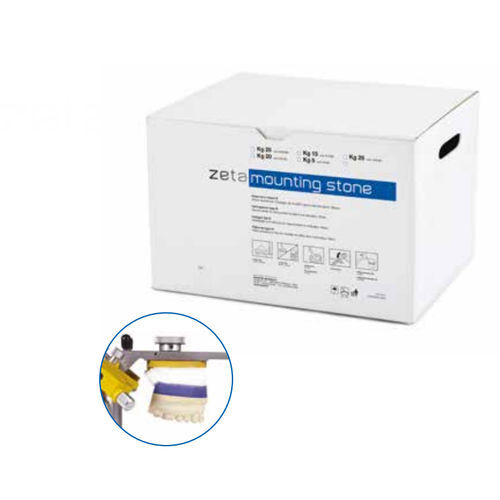 Material dental de piedra - zeta mounting  - INDUSTRIA ZINGARDI SRL   - para laboratorio dental / en polvo / blanco