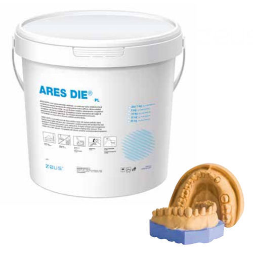 Material dental de piedra - zeus ares die® PL - INDUSTRIA ZINGARDI SRL   - para laboratorio dental / de modelización / en polvo