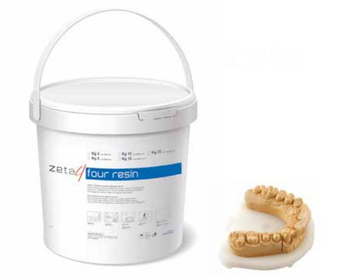 Material dental de piedra - zeta zetafour - INDUSTRIA ZINGARDI SRL   - de resina / para puente dental / para corona