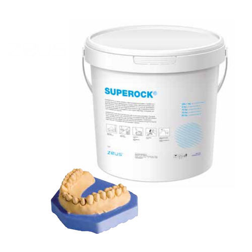 Material dental de piedra - zeus SUPEROCK® - INDUSTRIA ZINGARDI SRL   - para laboratorio dental / en polvo