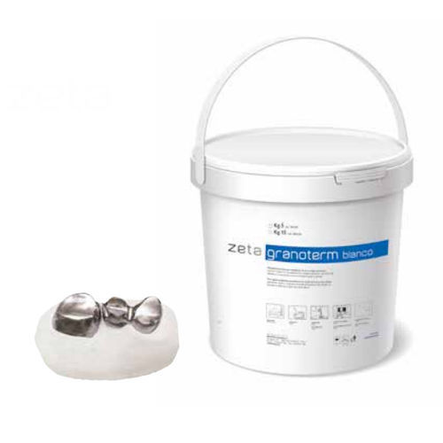 Material dental de piedra - zeta granoterm - INDUSTRIA ZINGARDI SRL   - para laboratorio dental / en polvo