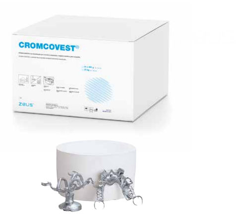 Material dental fosfato - zeus cromcovest® - INDUSTRIA ZINGARDI SRL   - para laboratorio dental / en polvo