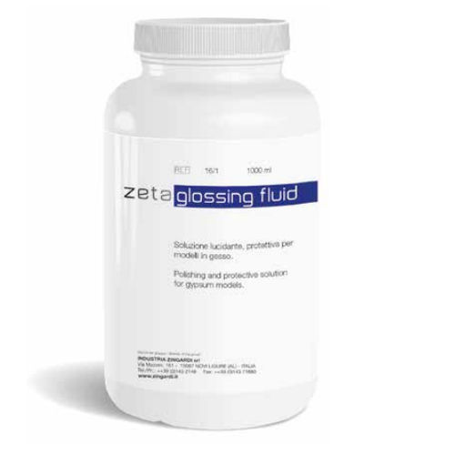 Material dental de resina - zeta glossing fluid - INDUSTRIA ZINGARDI SRL   - de modelización