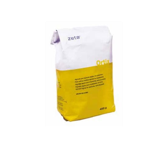 Material dental de alginato - zeta ortix - INDUSTRIA ZINGARDI SRL   - para moldes para impresiones dentales