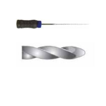Lima endodóntica rotativa - CURA K - INDUSTRIA ZINGARDI SRL   - Kerr / para tratamiento endodóntico / de acero inoxidable