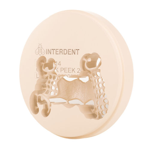 Material dental de PEEK CC DISK INTERDENT d.o.o. para prótesis