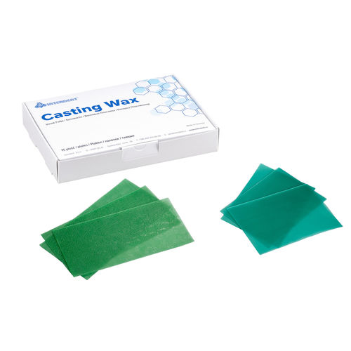 Material dental cera - 225 - Interdent - de fundición / transparente