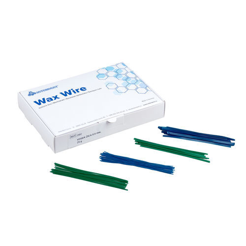 Material dental cera - 201	 - Interdent - para laboratorio dental / sólido
