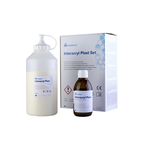 Material dental de fibra acrílica - INTERACRYL PLAST - Interdent - para moldes para impresiones dentales / para laboratorio dental / de modelización