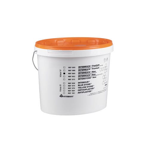Material dental de yeso - INTERROCK TIP IV - Interdent - para restauración dental / CAD CAM / para laboratorio dental